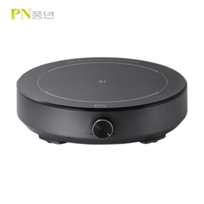 PN 도야 원형 인덕션 1구 6단계 1200W 소형 미니