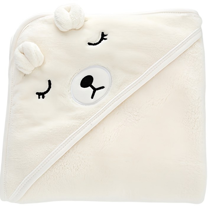 조이멀티 유아용 북극곰 목욕타올 조이멀티 유아용 북극곰 목욕타올