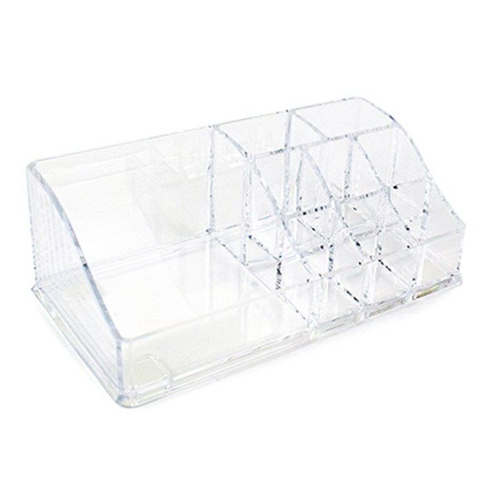 화장대 립스틱 섀도우 화장품 정리함 투명 수납함