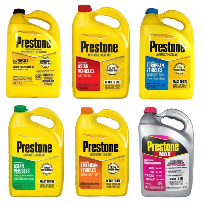 프레스톤 보충용 부동액 냉각수, 1개, 3.8L