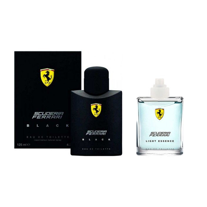 페라리 블랙 오 드 뚜왈렛 125ml 페라리 라이트 에센스 75ml테스터