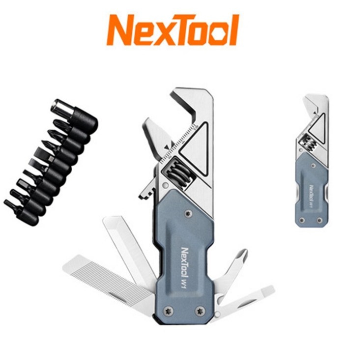 넥스툴 렌치 W NEXTOOL Light Wrench With Bit Kit [한강사 AS 가능 시리얼 넘버], 단품, 1개