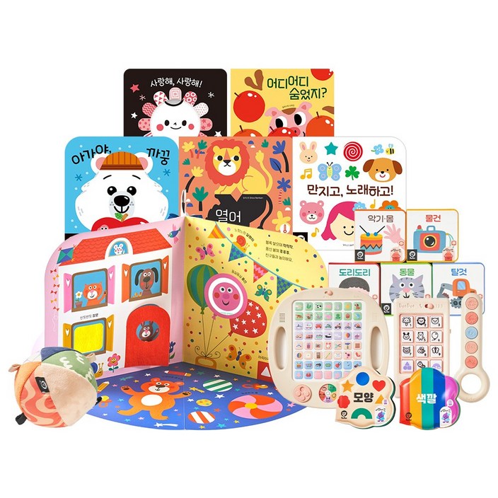 두두 앙팡 (100일 아기 첫 놀이 전집, 사운드토이+조작북 포함 총 17종), 1개
