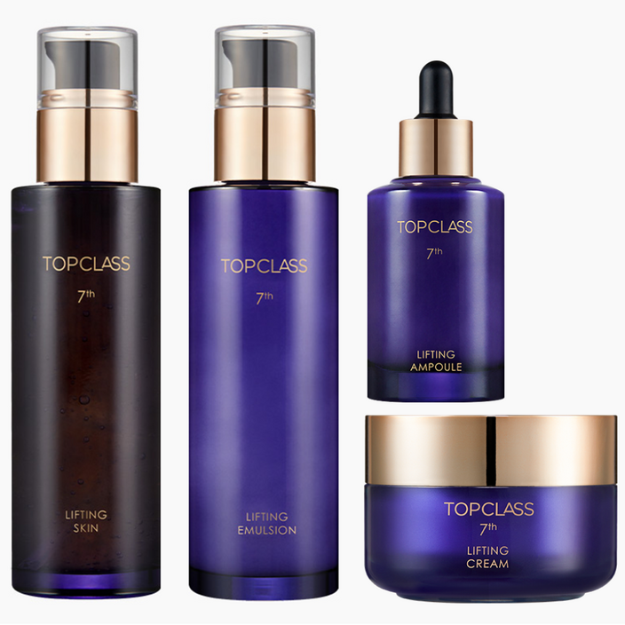 참존 탑클래스 리프팅 4종 세트 미백과 주름개선 기능성의 콜라겐 기초화장품세트