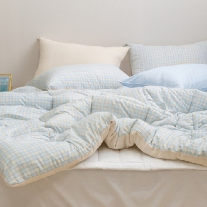 이부자리 차렵이불 사계절 간절기 푹신 향균 이부자리