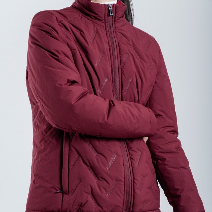 와우코지 여성 경량 엠보 퀄팅 패딩 점퍼 자켓 빅사이즈 골프