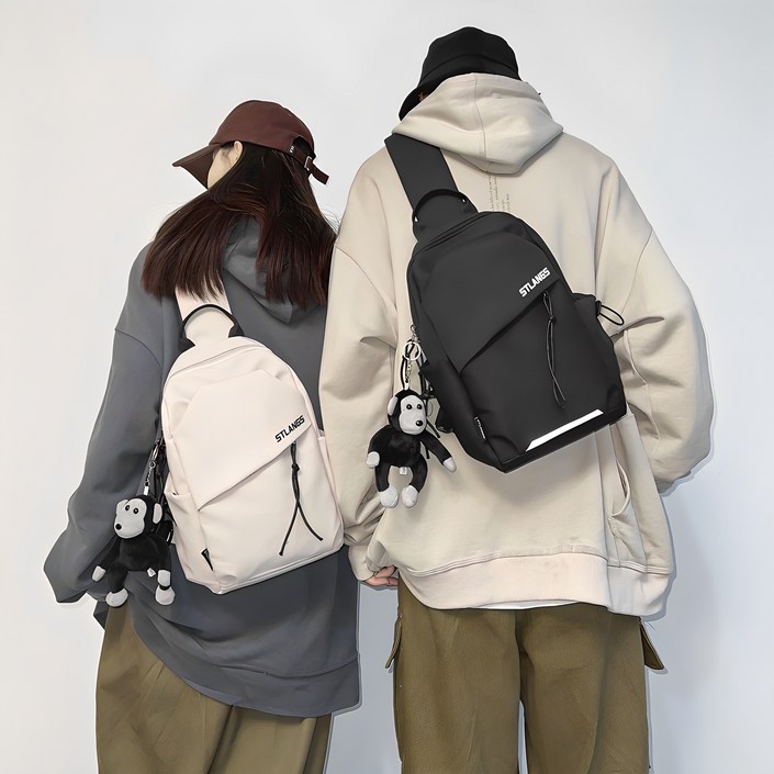 지에치 크로스 슬링백 캐주얼 심플 메신저 키링 가방 지에치 크로스 슬링백 캐주얼 심플 메신저 키링 가방