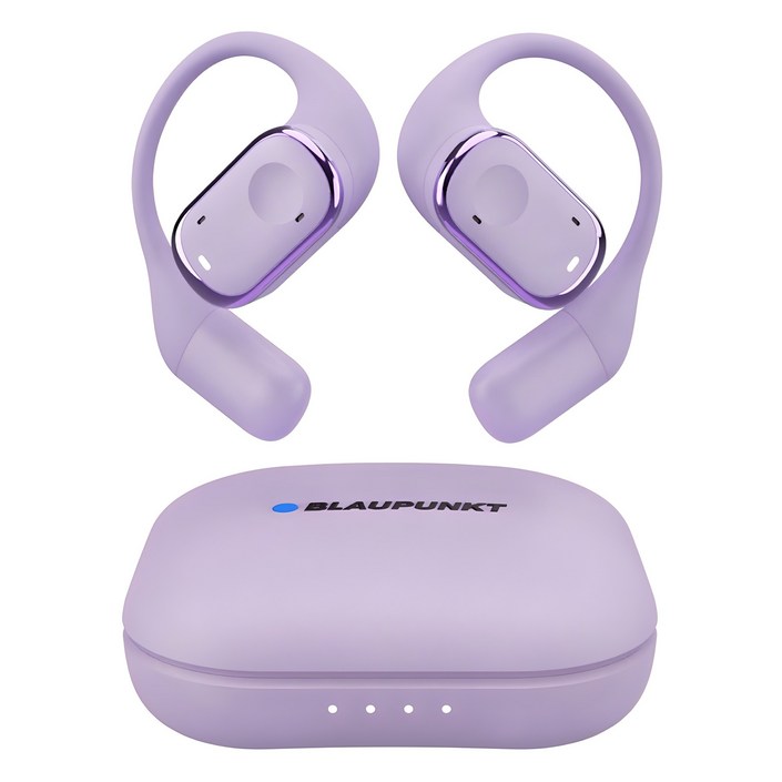 블라우풍트 AAC ENC 노이즈 캔슬링 오픈 귀걸이형 HIFI 5.4 블루투스 이어폰, BLPOE383P, 퍼플