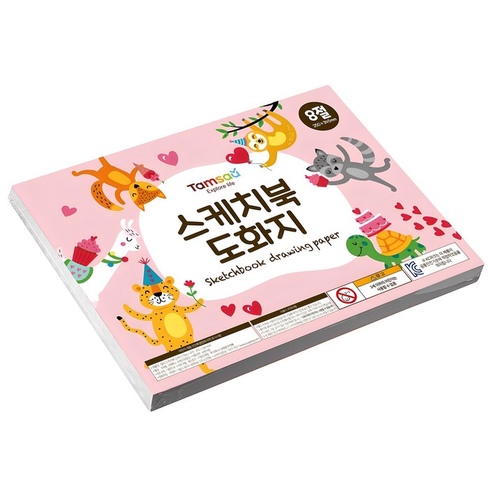 탐사 스케치북 도화지 130g 8절, 125매 탐사 스케치북 도화지 130g 8절, 125매