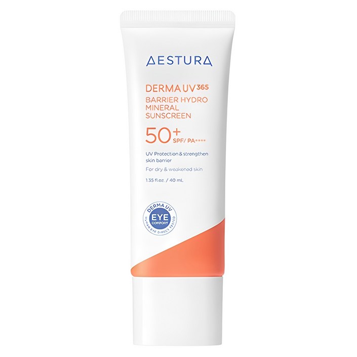 에스트라 더마UV365 장벽수분 무기자차 선크림 SPF50 PA