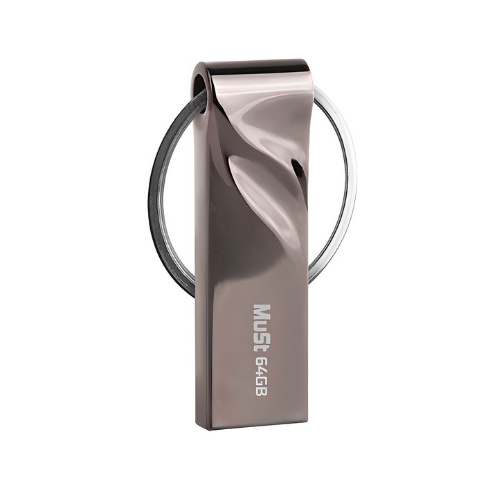 뮤스트 웨이브링 블랙 USB메모리 WAVERING USB, 64GB