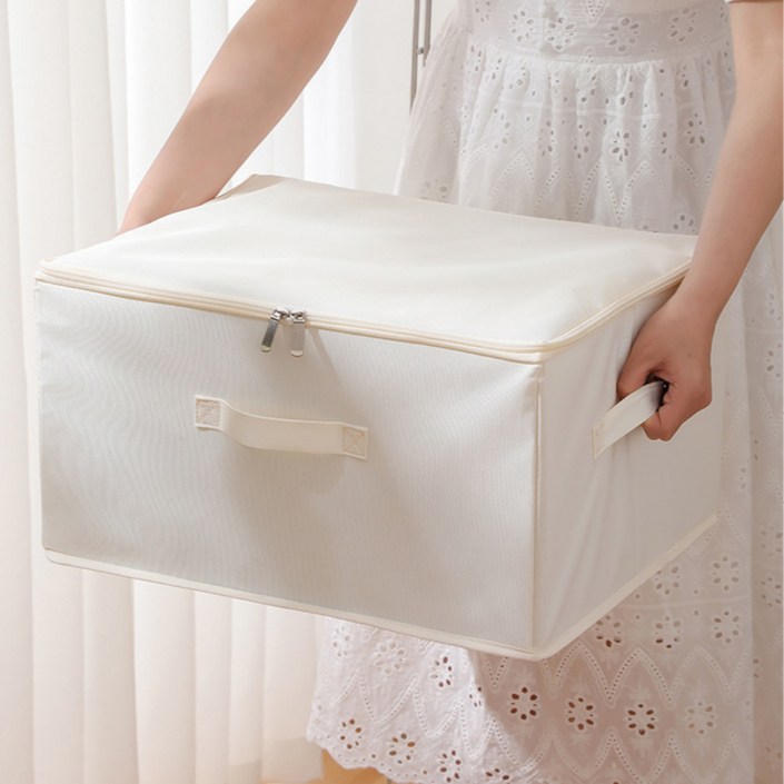 엘듀아 리빙박스, 1개, 화이트, 39L