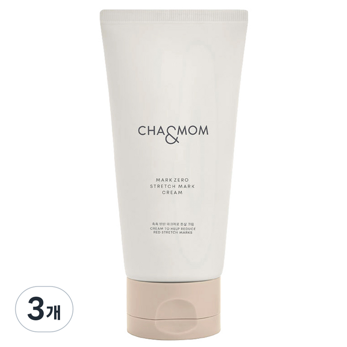 차앤맘 마크제로 튼살 크림, 150ml, 3개