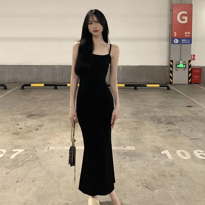 피어니스트 스트립 나시 머메이드 롱원피스 피어니스트 스트립 나시 머메이드 롱원피스