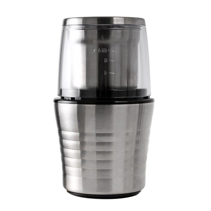 칼딘 디테처블 푸쉬 다운 전동 커피 그라인더 KWG130B, 실버, 1개