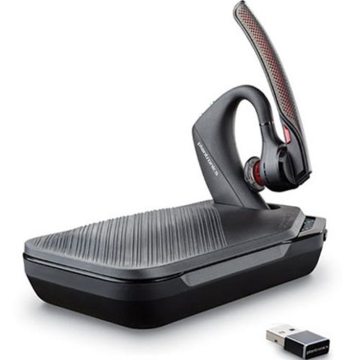 플랜트로닉스 보이저 5200 UC 블루투스 이어폰, VOYAGER 5200UC, 블랙