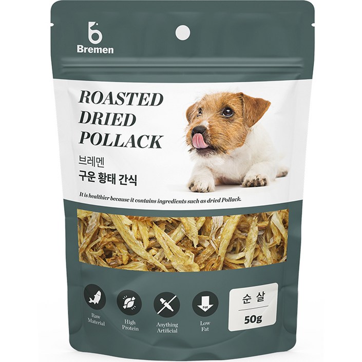Bremen 구운 황태 강아지 간식