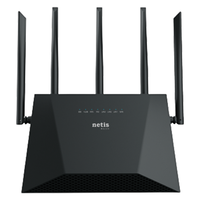 네티스 AX3000 기가비트 듀얼밴드 Mesh 와이파이6 유무선 공유기, 1개, netis MEX605 네티스 AX3000 기가비트 듀얼밴드 Mesh 와이파이6 유무선 공유기, 1개, netis MEX605