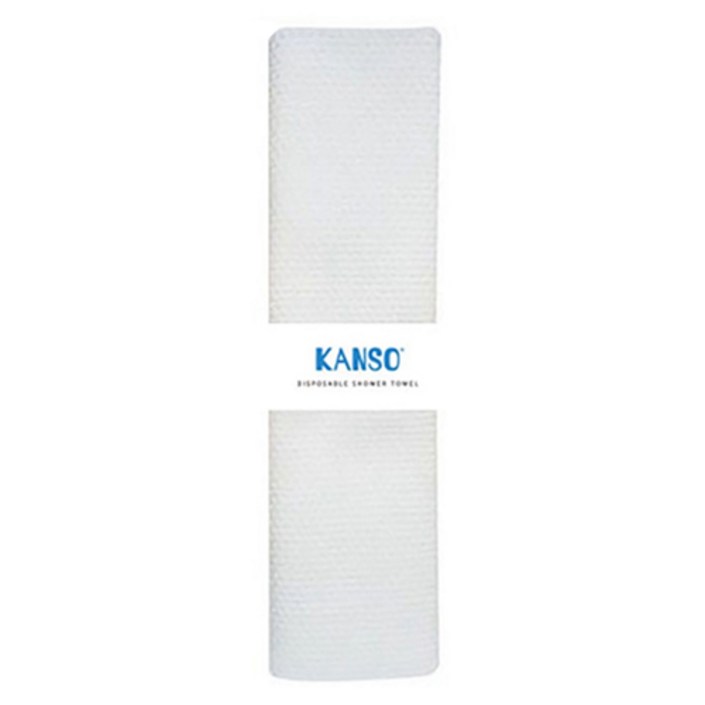 간소 더 도톰한 일회용 샤워타올, 화이트, 1개입, 50개