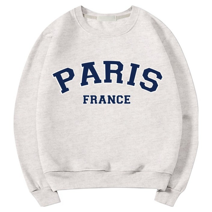 일루소 파리프랑스 소프트 특양면 맨투맨