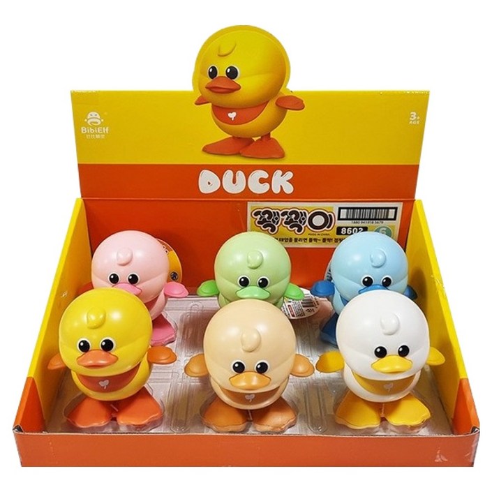 세계유통 꽥꽥이 태엽 6종 세트)