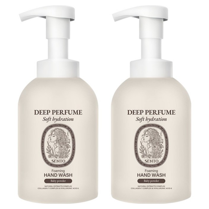 센토 딥퍼퓸 포밍 핸드워시 베이비파우더향
