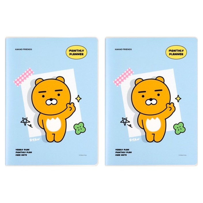 카카오프렌즈 세이치즈 A5 먼슬리 플래너