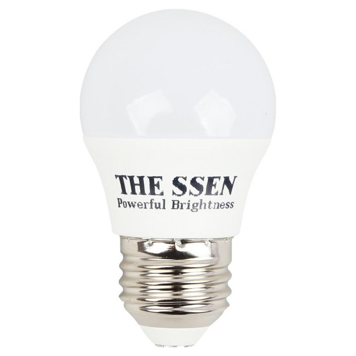멜리빙 DS 인치구 E26 램프 전구 화이트 5W LED5W, 주백색, 1개