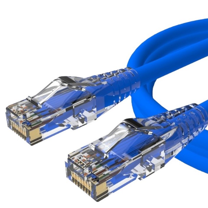 엠비에프 팬듀이트 CAT.6 수제작 기가 랜케이블, 블루, 1개, 80m