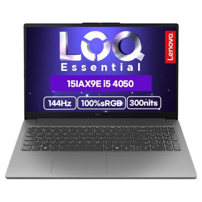 레노버 2024 LOQ e 15IAX9E 15.6 코어i5 인텔 12세대 지포스 RTX 4050