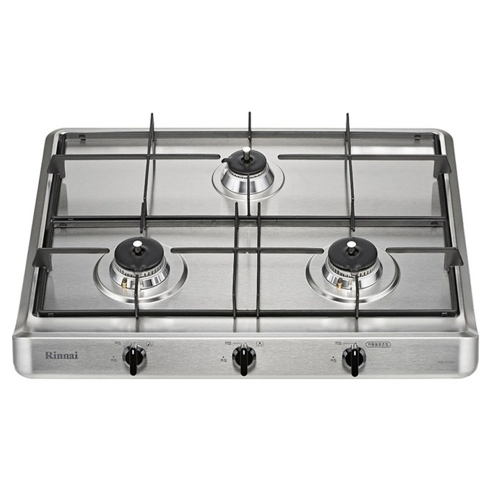 린나이 빌트인 가스레인지 3구 방문설치, RBRS3001D, LNG