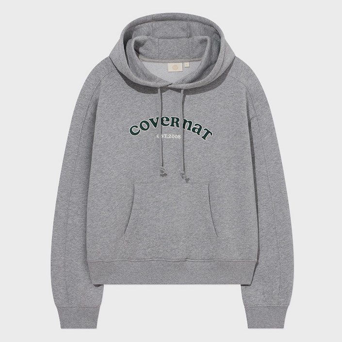 커버낫우먼 여성용 쿠퍼로고 후드티