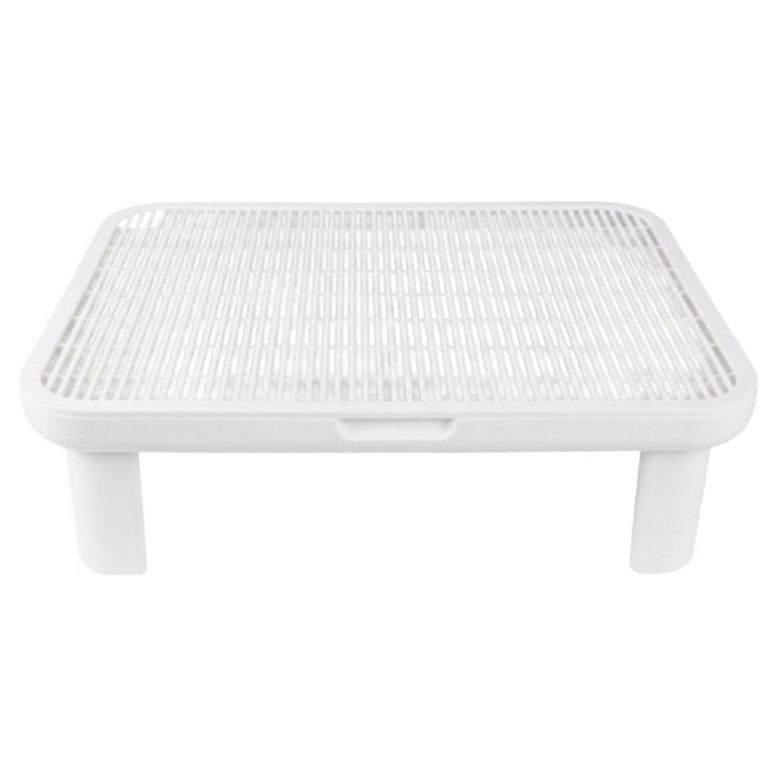 애구애구 고양이 루퍼스텝 모래 발판, 화이트, 1개