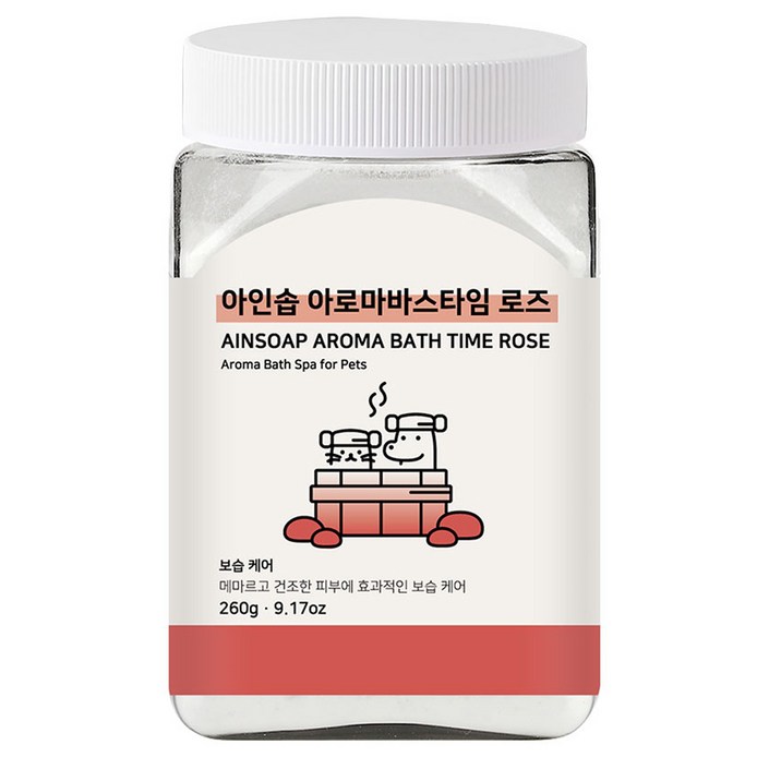 아인솝 아로마바스타임 로즈  전용스푼, 260g, 1세트