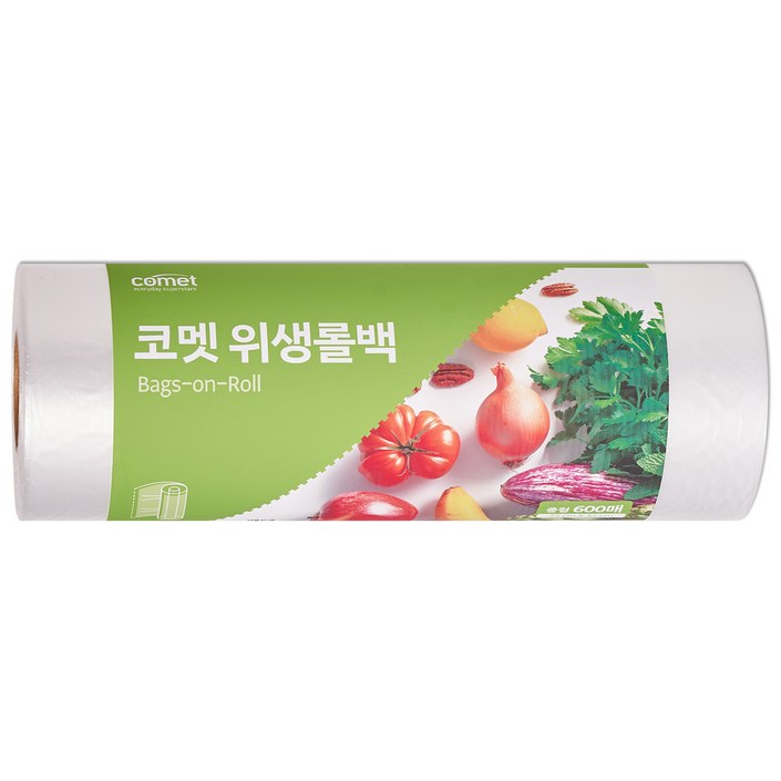 코멧 위생롤백 중형 25cm x 35cm, 중M, 600개입, 1개