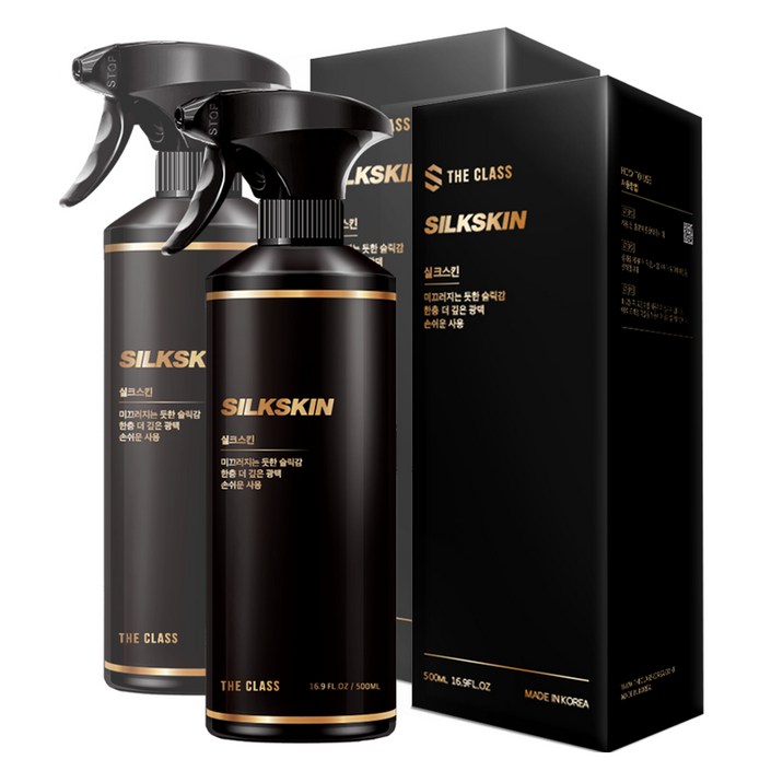 더클래스 실크스킨 퀵 디테일러, 500ml, 2개 더클래스 실크스킨 퀵 디테일러, 500ml, 2개