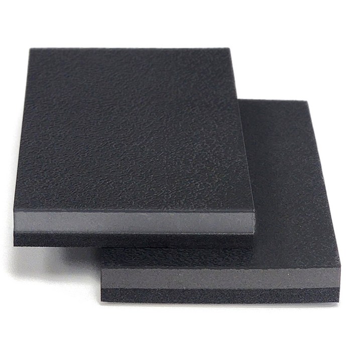 디와이엔텍 2중 진동방지패드, 검정색, 2개