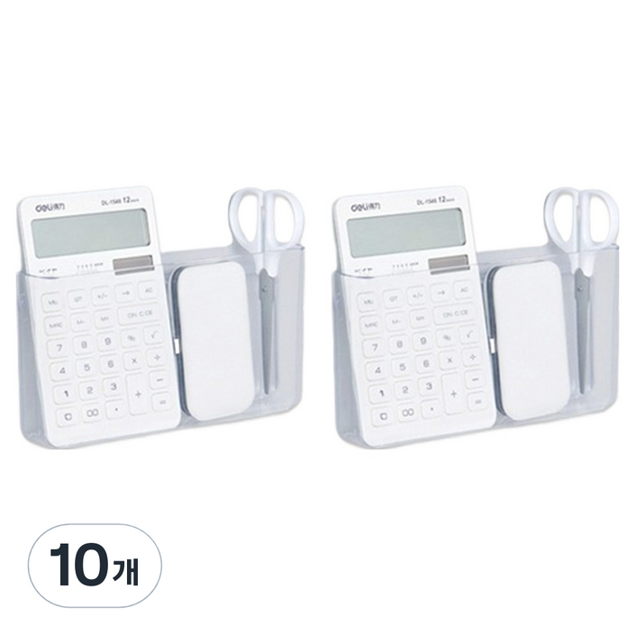 라라공방 벽부착 다용도 리모컨 정리 수납함 대형, 단일색상, 10개