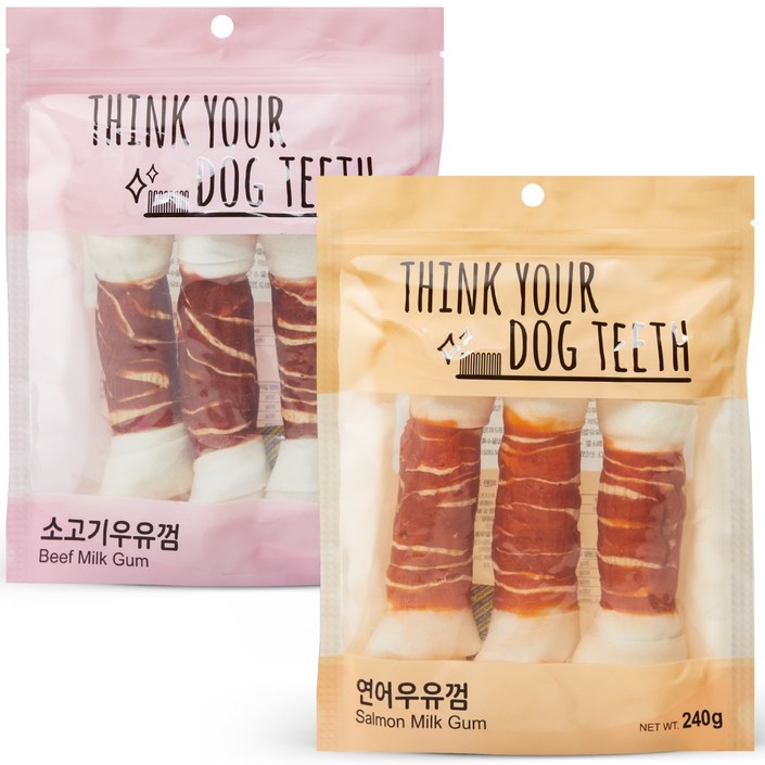 띵크유어도그티 소고기 3p 연어 3p 덴탈껌