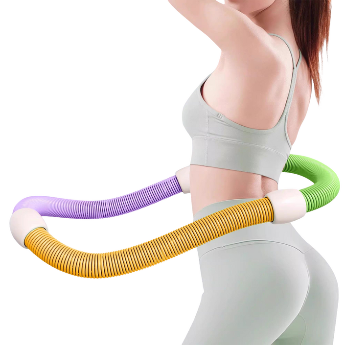 코히모 고탄성 소프트 접이식 스프링 전신운동 훌라후프 5W0720