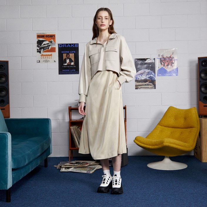 쥬시쥬디 J후드  원피스 세트 JXOP621D