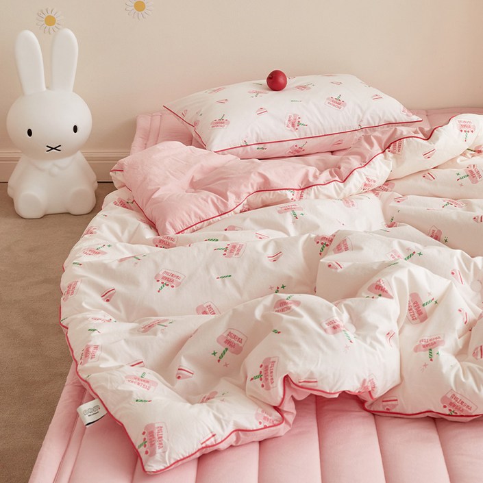 마틸라 디어프렌드 고밀도 순면 키즈 차렵이불