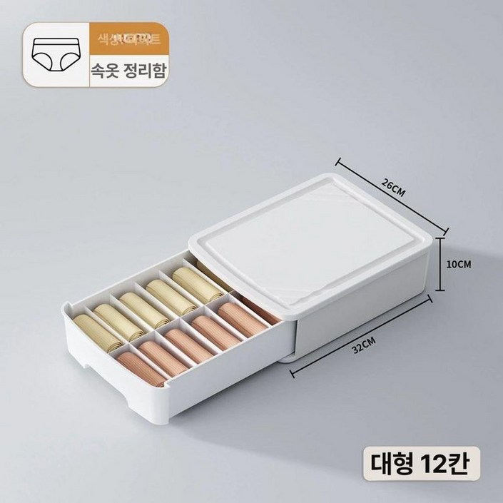 속옷 수납함 서랍형 수납 서랍장