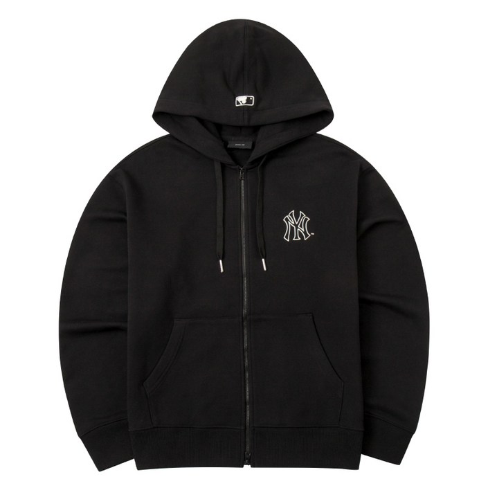 MLB 남녀 공용 캐주얼 후드 집업 3ATRB0544