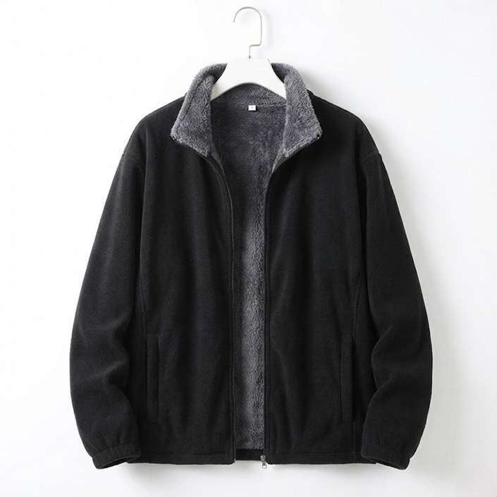 덴코 남녀공용 양털 후리스 플리스 자켓