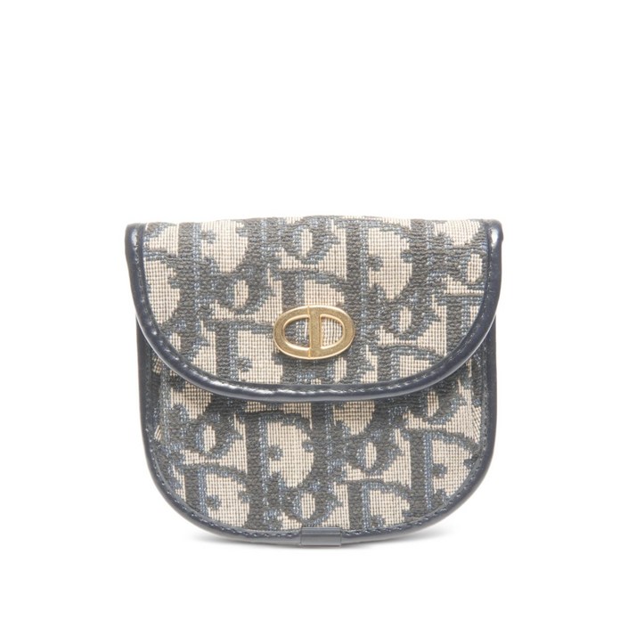 크리스찬 디올 중고 1990 트로터 패턴 지갑