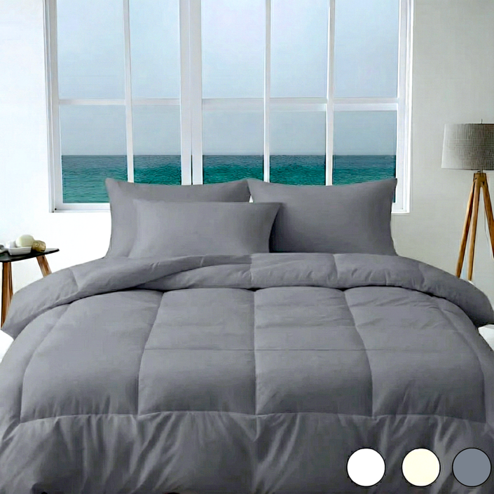 호텔 차렵 이불 사계절 알러지 케어 항균 숙면 이불 피그먼트 워싱 슈퍼 싱글 퀸 킹