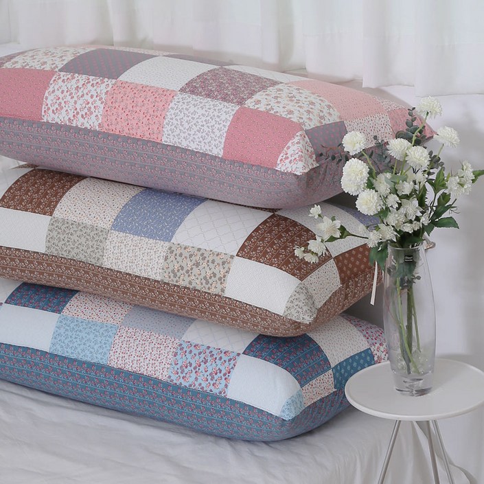 세라패치 30수 광목면100 대형 등받이 허리쿠션 솜포함 국내생산 2인베개, 등쿠션, 침대헤드 대쿠션