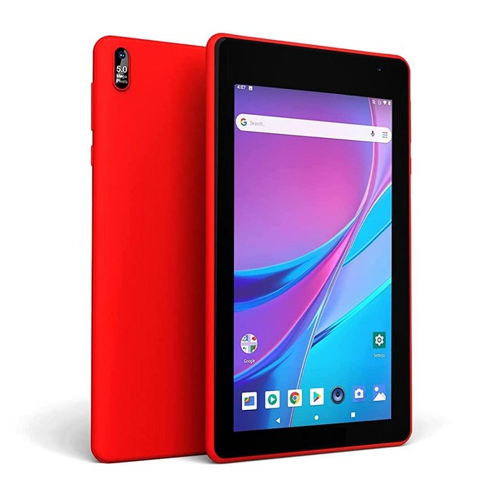 EGOTEK 7인치 Wi Fi 태블릿, 안드로이드 9 Pie GMS 인증 OS, 2.5D