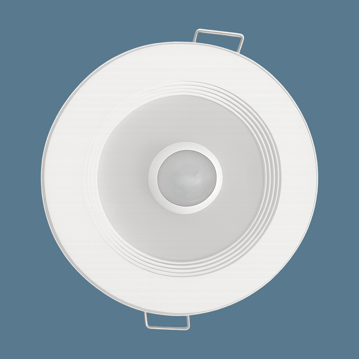 루미안 KS 국산 LED 다운라이트 센서등 타공 3인치8Cm 8W 현관등 복도등, 300개, 주백색아이보리색 4000k